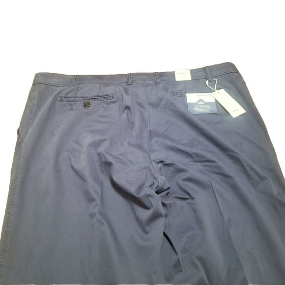 Brax Evans Pants Men Size 60 Slate Blue Luxury Chino Kapok Pima (44x34) NWT New - Picture 4 of 7